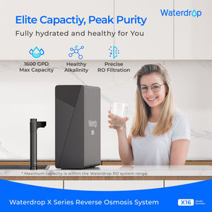 Waterdrop X Series Undersink Reverse Osmosis System, X16 - Fitness Recovery Lab
