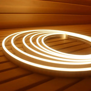 Prosaunas White Sauna Light Kit with 16' Flexible LED Strip Prosaunas