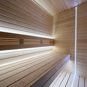 Prosaunas White Sauna Light Kit with 16' Flexible LED Strip Prosaunas