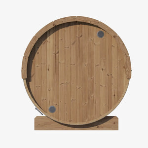 SaunaLife 2-4 Person 5' Long Barrel Sauna | Ergo Model E6 Sauna Life