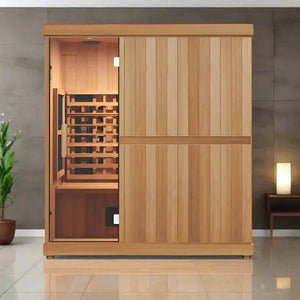 Finnmark 3-4-Person Full Spectrum Infrared Sauna | FD-3 Finnmark Designs