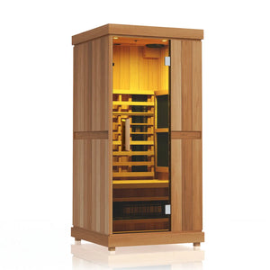 Finnmark 1-Person Full Spectrum Infrared Sauna | FD-1 Finnmark Designs