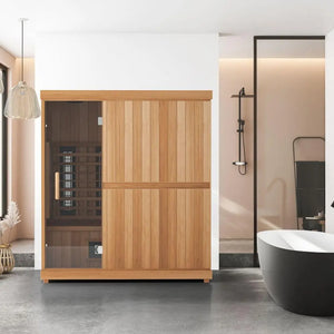 Finnmark 3-4-Person Full Spectrum Infrared Sauna | FD-3 Finnmark Designs