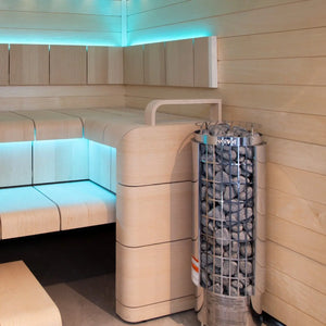 Harvia Cilindro WiFi Electric Heater Package w/ Digital Controller and Stones Harvia