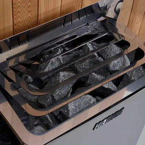 Harvia The Wall 6/8kW Electric Sauna Heater w/ Built-in Controls - Fitness Recovery Lab