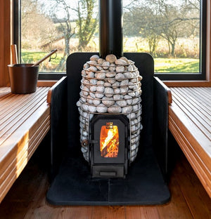 HUUM HIVE WOOD Wood-burning Sauna Stove / Heater 13 / 17 kW - Fitness Recovery Lab