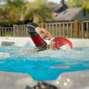 Canadian Spa St. Lawrence 20ft 17-Person Luxury Swim Spa - Fitness Recovery Lab