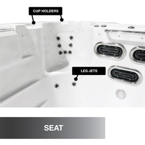 Canadian Spa St. Lawrence 20ft 17-Person Luxury Swim Spa - Fitness Recovery Lab