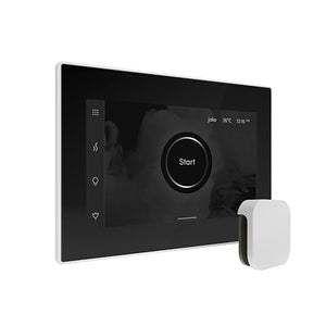 Mr. Steam iSteamX Steam Shower Control and Aroma Glass SteamHead