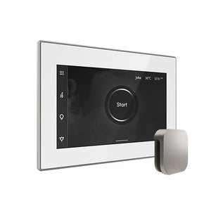 Mr. Steam iSteamX Steam Shower Control and Aroma Glass SteamHead