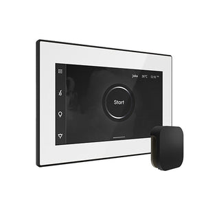 Mr. Steam iSteamX Steam Shower Control and Aroma Glass SteamHead