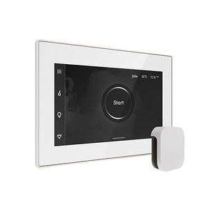 Mr. Steam iSteamX Steam Shower Control and Aroma Glass SteamHead