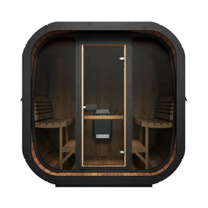 SaunaLife 6 Person 7.6' Long Cube Sauna | Model CL7G Sauna Life
