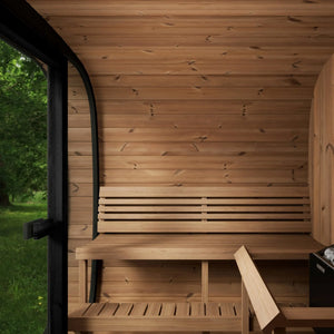 SaunaLife 6 Person 7.6' Long Cube Sauna | Model CL7G Sauna Life