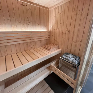 SaunaLife 4 Person Traditional Indoor Sauna | Model X6 Sauna Life