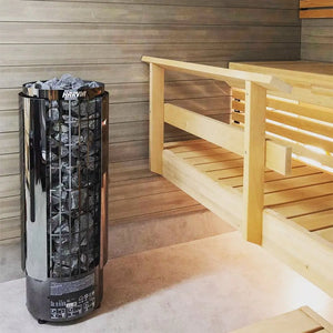 Harvia Cilindro WiFi Electric Heater Package w/ Digital Controller and Stones Harvia