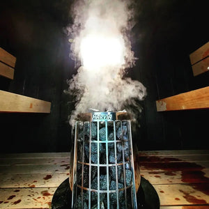 Harvia Cilindro WiFi Electric Heater Package w/ Digital Controller and Stones Harvia