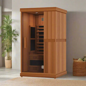 Finnmark 1-Person Full Spectrum Infrared Sauna | FD-1 Finnmark Designs