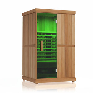 Finnmark 2-Person Full Spectrum Infrared Sauna | FD-2 Finnmark Designs