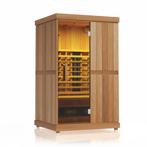 Finnmark 2-Person Full Spectrum Infrared Sauna | FD-2 Finnmark Designs