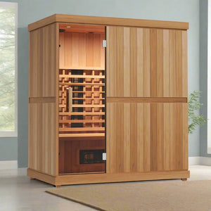 Finnmark 3-4-Person Full Spectrum Infrared Sauna | FD-3 Finnmark Designs
