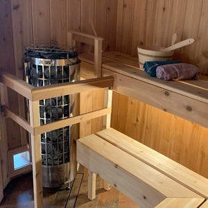 Harvia Cilindro WiFi Electric Heater Package w/ Digital Controller and Stones Harvia