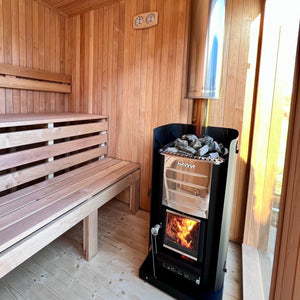 Harvia M3 16.5kW Wood Burning Sauna Stove - alternate view