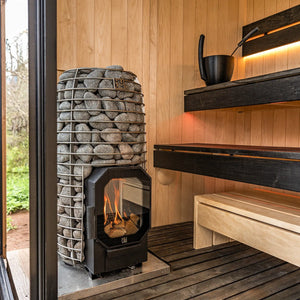 Huum HIVE FLOW Efficient Wood-Burning Sauna Stove HUUM