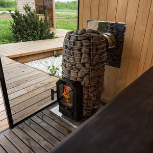 Huum HIVE FLOW Efficient Wood-Burning Sauna Stove HUUM
