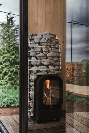 Huum HIVE FLOW Efficient Wood-Burning Sauna Stove HUUM
