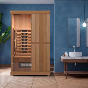 Finnmark 2-Person Full Spectrum Infrared Sauna | FD-2 Finnmark Designs