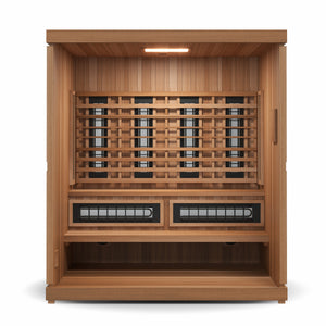 Finnmark Trinity 4-Person Hybrid Infrared & Traditional Steam Sauna & Red Light Therapy | FD-5
