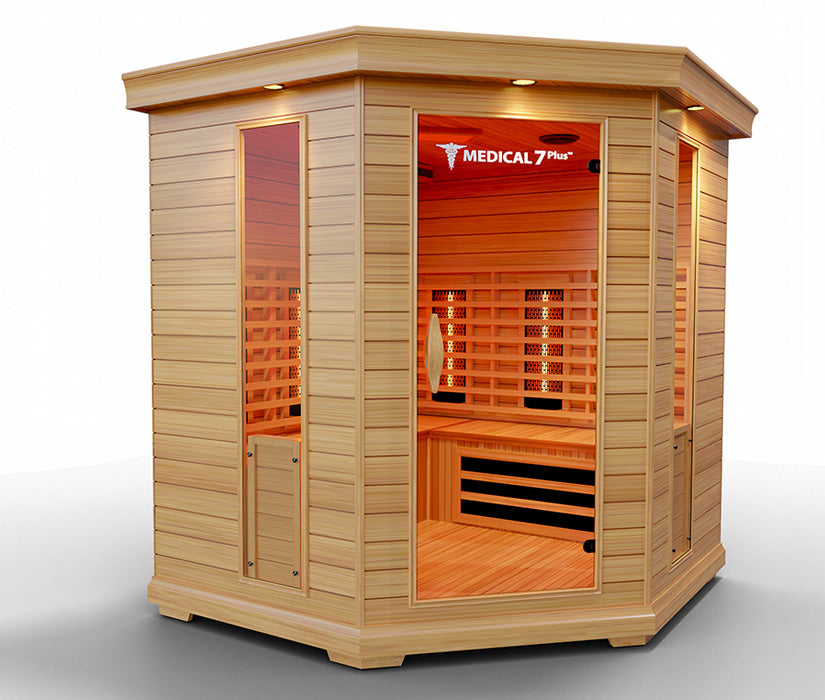 Medical 7 Plus Full Spectrum Infrared Sauna - Fitness Recovery Lab