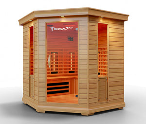 Medical 7 Plus Full Spectrum Infrared Sauna - Fitness Recovery Lab