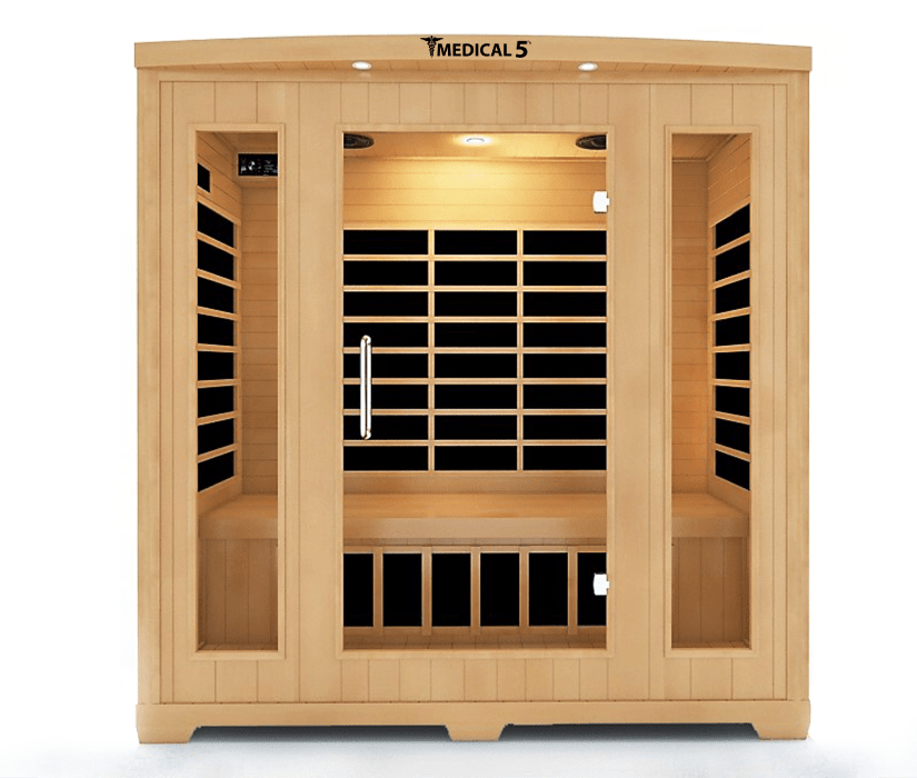 Medical Breakthrough Saunas - Medical 5™ 3 Person Indoor Infrared Sauna - Fitness Recovery Lab