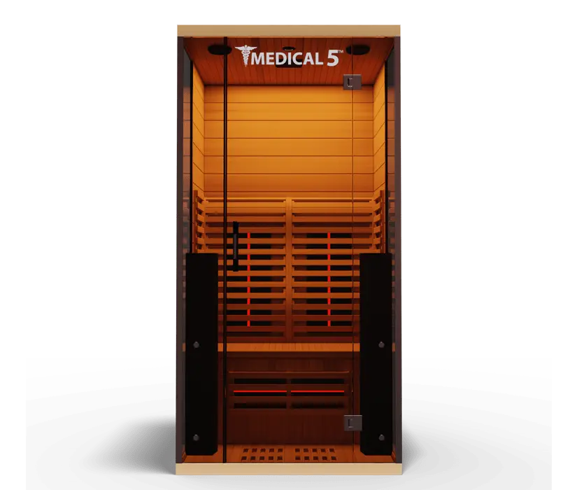 Medical Breakthrough Saunas - Medical 5 Ultra Full Spectrum 1 person Indoor Infrared Sauna - Fitness Recovery Lab