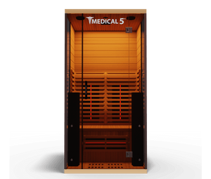 Medical Breakthrough Saunas - Medical 5 Ultra Full Spectrum 1 person Indoor Infrared Sauna - Fitness Recovery Lab