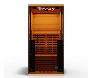 Medical Breakthrough Saunas - Medical 5 Ultra Full Spectrum 1 person Indoor Infrared Sauna - Fitness Recovery Lab