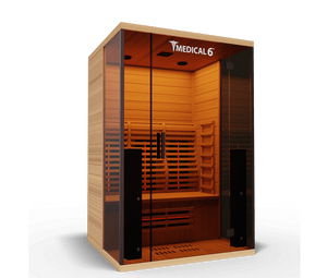 Medical Breakthrough Saunas - Medical 6 Ultra Full Spectrum 2 Person Indoor Infrared Sauna - Fitness Recovery Lab