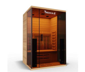 Medical Breakthrough Saunas - Medical 6 Ultra Full Spectrum 2 Person Indoor Infrared Sauna - Fitness Recovery Lab