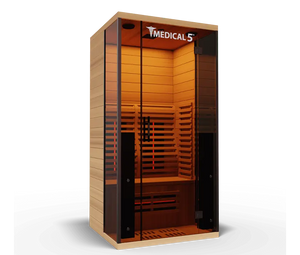 Medical Breakthrough Saunas - Medical 5 Ultra Full Spectrum 1 person Indoor Infrared Sauna - Fitness Recovery Lab