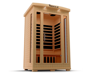 Medical Breakthrough Saunas - Medical 4™ 2 Person Indoor Infrared Sauna - Fitness Recovery Lab