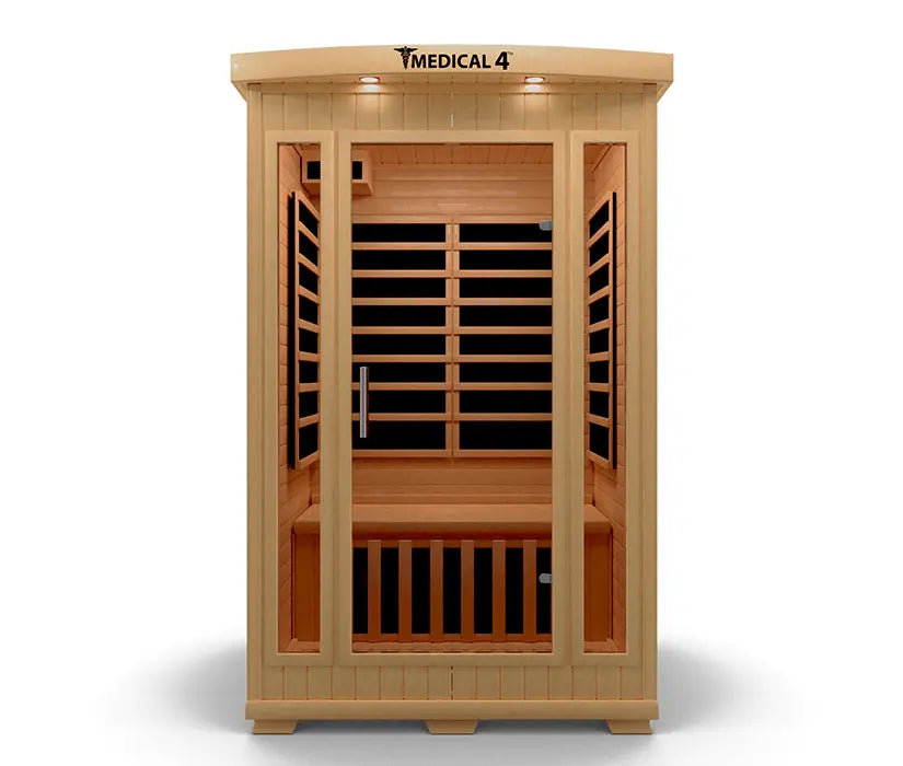 Medical Breakthrough Saunas - Medical 4™ 2 Person Indoor Infrared Sauna - Fitness Recovery Lab