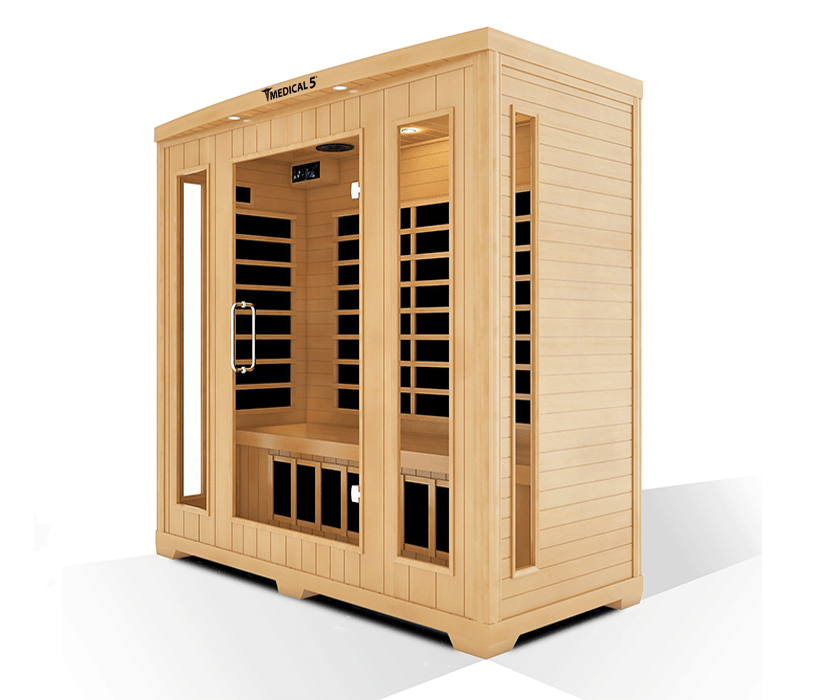 Medical Breakthrough Saunas - Medical 5™ 3 Person Indoor Infrared Sauna - Fitness Recovery Lab