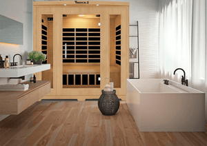 Medical Breakthrough Saunas - Medical 5 Version 2.0 Full Spectrum 3 Person Indoor Infrared Sauna - Fitness Recovery Lab