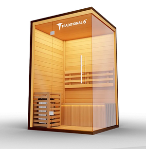 Medical Breakthrough Saunas - Traditional 6™ 3 Person Indoor Steam Sauna - Fitness Recovery Lab
