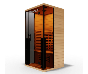 Medical Breakthrough Saunas - Medical 5 Ultra Full Spectrum 1 person Indoor Infrared Sauna - Fitness Recovery Lab