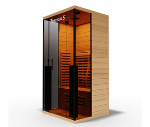 Medical Breakthrough Saunas - Medical 5 Ultra Full Spectrum 1 person Indoor Infrared Sauna - Fitness Recovery Lab