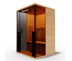 Medical Breakthrough Saunas - Medical 6 Ultra Full Spectrum 2 Person Indoor Infrared Sauna - Fitness Recovery Lab