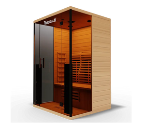 Medical Breakthrough Saunas - Medical 6 Ultra Full Spectrum 2 Person Indoor Infrared Sauna - Fitness Recovery Lab